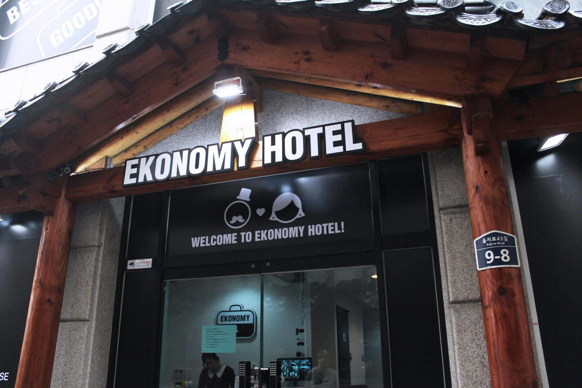 Ekonomy Hotel Dongdaemun Seoel Buitenkant foto