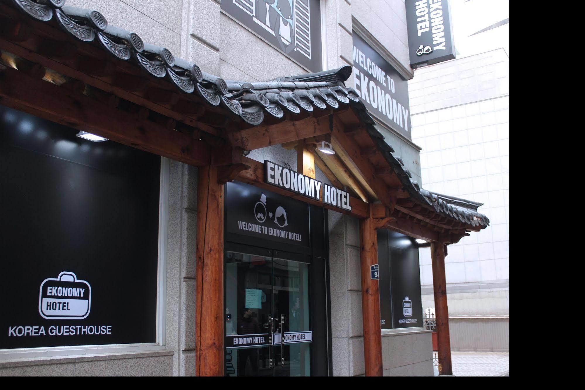 Ekonomy Hotel Dongdaemun Seoel Buitenkant foto